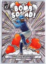 2023 Donruss Orelvis Martinez #BS5 Bomb Squad Rapture Toronto Blue Jays