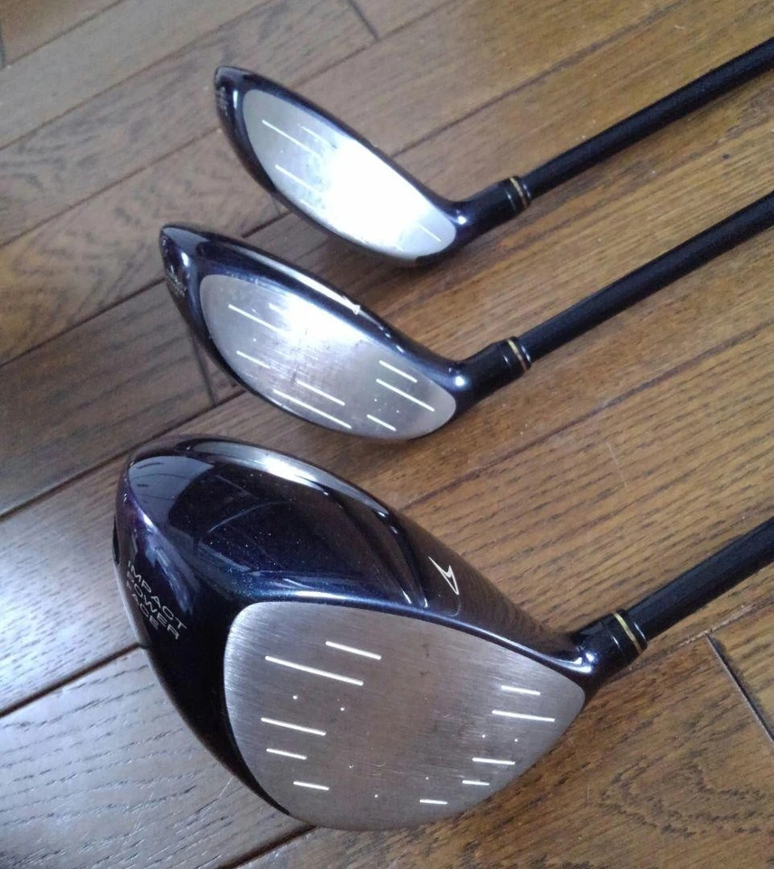 DUNLOP XXIO DRIVER Fairway Wood 3pcs Set Flex-R MP200 No Head Cover - Image 4 of 4