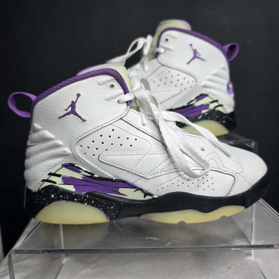 Nike Jordan MVP PS Niños Pequeños Zapatos Blanco/Negro Frambuesa Talla 1.5y DZ5578-109 Foto 3 de 4