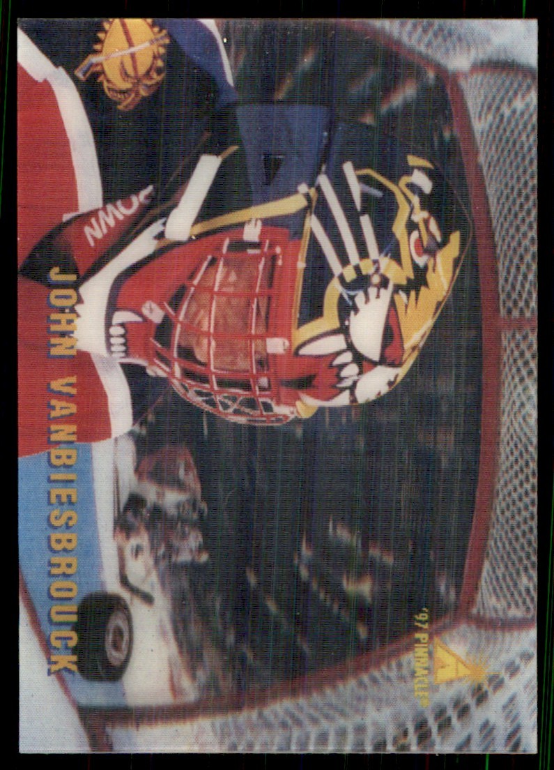 1996-97 Pinnacle McDonald's 3D Ice Breakers John Vanbiesbrouck Florida Panthers