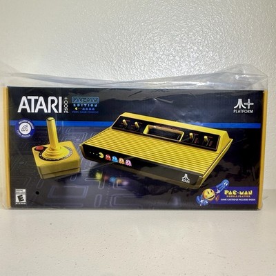 Atari 2600+ PAC-MAN Edition Console, Game & Wireless Joystick. BRAND NEW Sealed