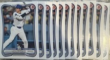 2026 Bowman Shohei Ohtani #52 Los Angeles Dodgers Base Lot of 12