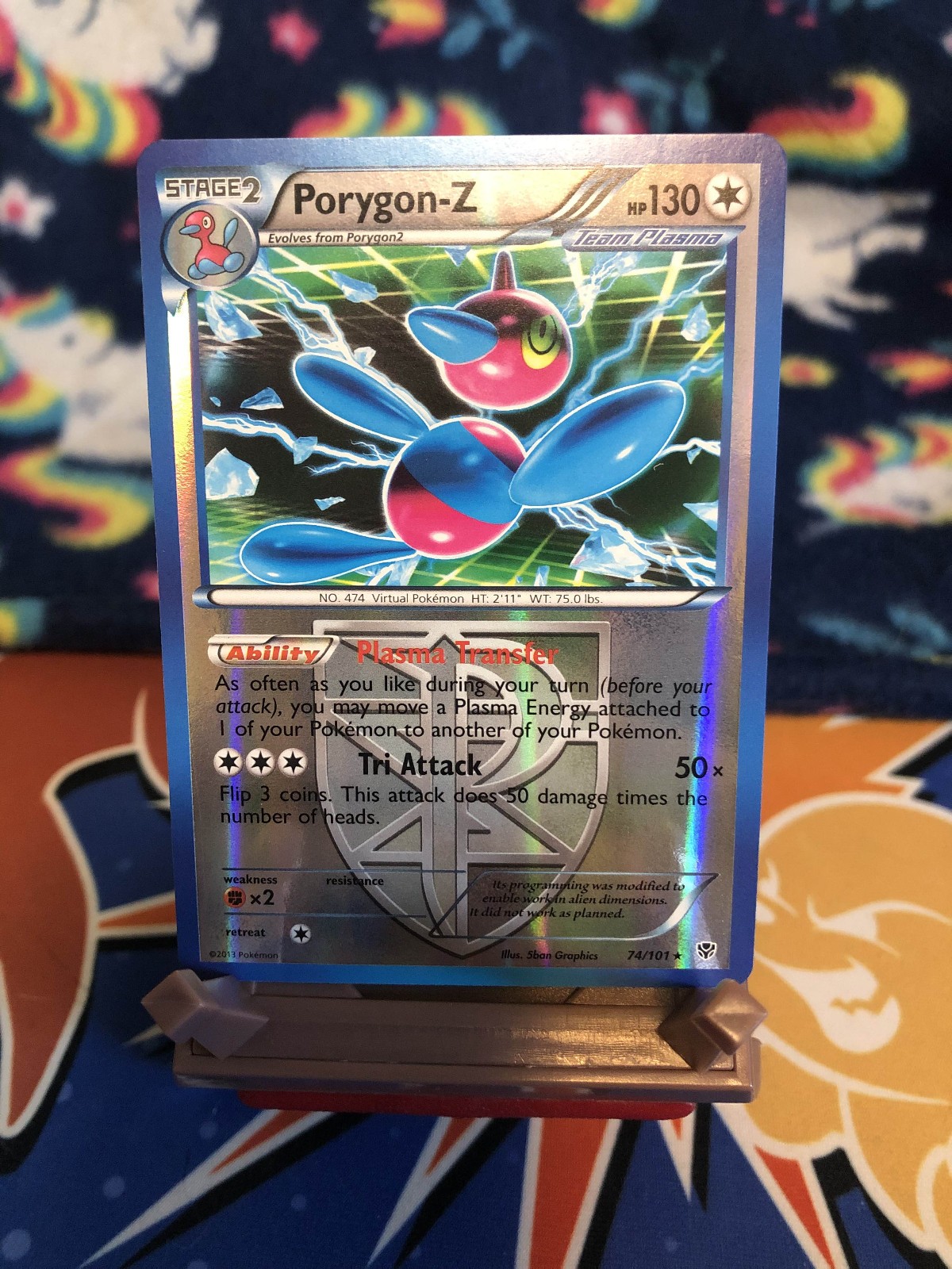 Porygon-Z (Team Plasma) 74/101 Plasma Blast Reverse Holo