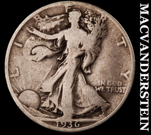 1936 Silver Walking Liberty Half Dollar - Scarce  Better Date  #M211