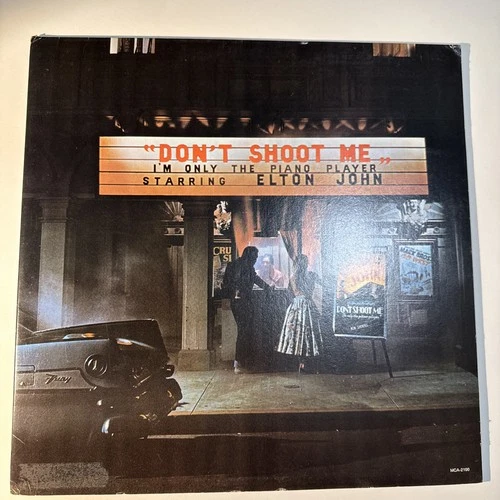 Elton John - Don't Shoot Me I'm Only the Piano Player 1973 First Press Vinyl NM