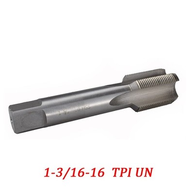 HSS 1 3/16 -16 TPI Tap for Creating Threads in Cast Iron and Steel Parts