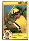 Tony Pena 1984 Topps #19 Pittsburgh Pirates