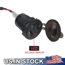 Type C USB Charger Socket Splitter Power Adapter For Honda CB500X NX400 NX500