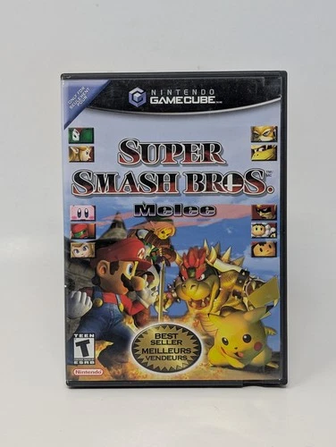 Super Smash Bros Melee (Nintendo GameCube, 2001) - No Manual