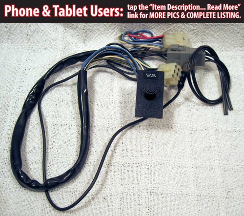 Volvo 240 Speaker Fader Front Rear Volume Control Radio Stereo 242 245 Turbo IPD