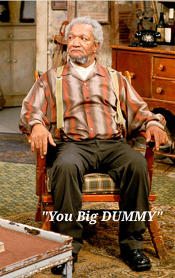 #ad Sanford and sons salvage fred funny dummy High Quality Magnet 3 in by 4 in 1169 $6.95