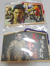 Ryu Ga Gotoku Gachapon Ema Majima & Kiryu I Prize Unopened  Sega Luck
