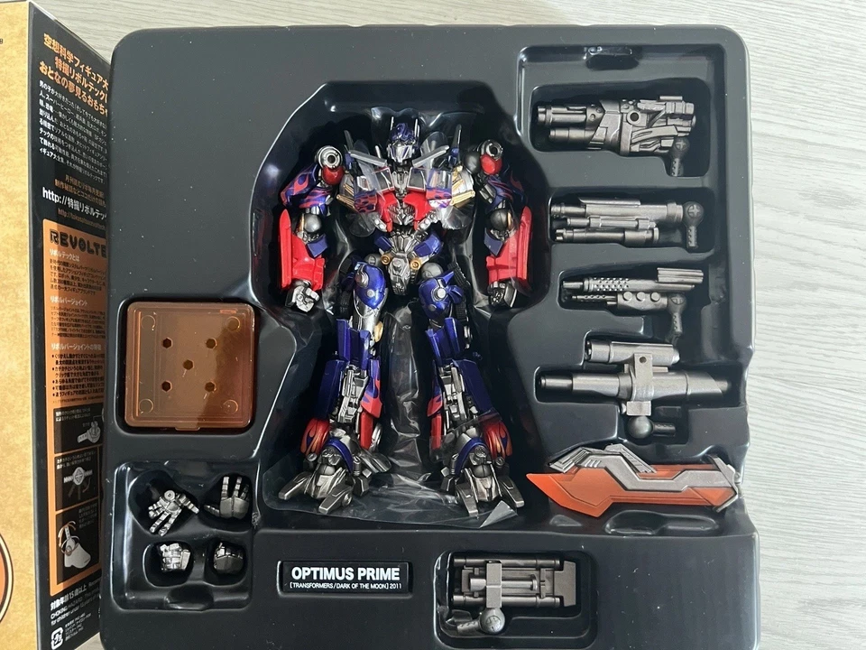 Transformadores Revoltech 030 OPTIMUS PRIME SCI-FI nuevo paquete ver. Figura Kaiyodo Foto 4 de 4