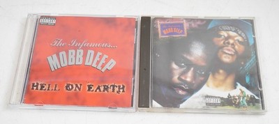 Mobb Deep 2 CD Lot Infamous, Hell On Earth