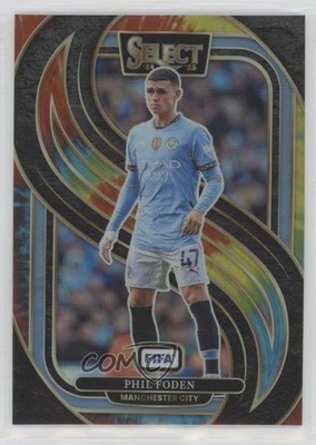 2024-25 Panini Select FIFA Mezzanine Tie-Dye Prizm 11/25 Phil Foden #123 16vq
