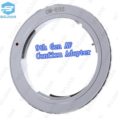 9th Gen AF Confirm Adapter for Olympus OM Lens for CAN0N EOS 5D2 5D3 77D 90D