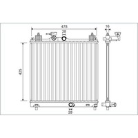 Valeo KÜHler MotorkÜHlung WasserkÜHler MotorkÜHler 701138