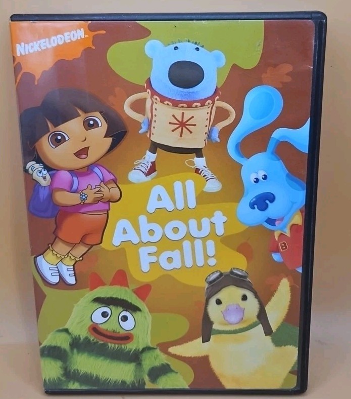 Nickelodeon All About Fall DVD Blues Clues Wonder Pets Dora Yo