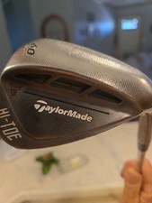 TaylorMade Hi-Toe 60/10 (Bare With Awesome Patina)with New Oversized Grip