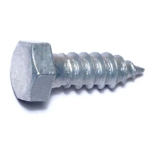 MIDWEST FASTENER 05591 Lag Screw, 1/2 in, 1-1/2 in, Steel, Hot Dipped