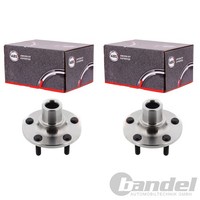 2X A.B.S. Radnabe Vorne Beidseitig Passend FüR Ford C-MAX Focus Tourneo Transit