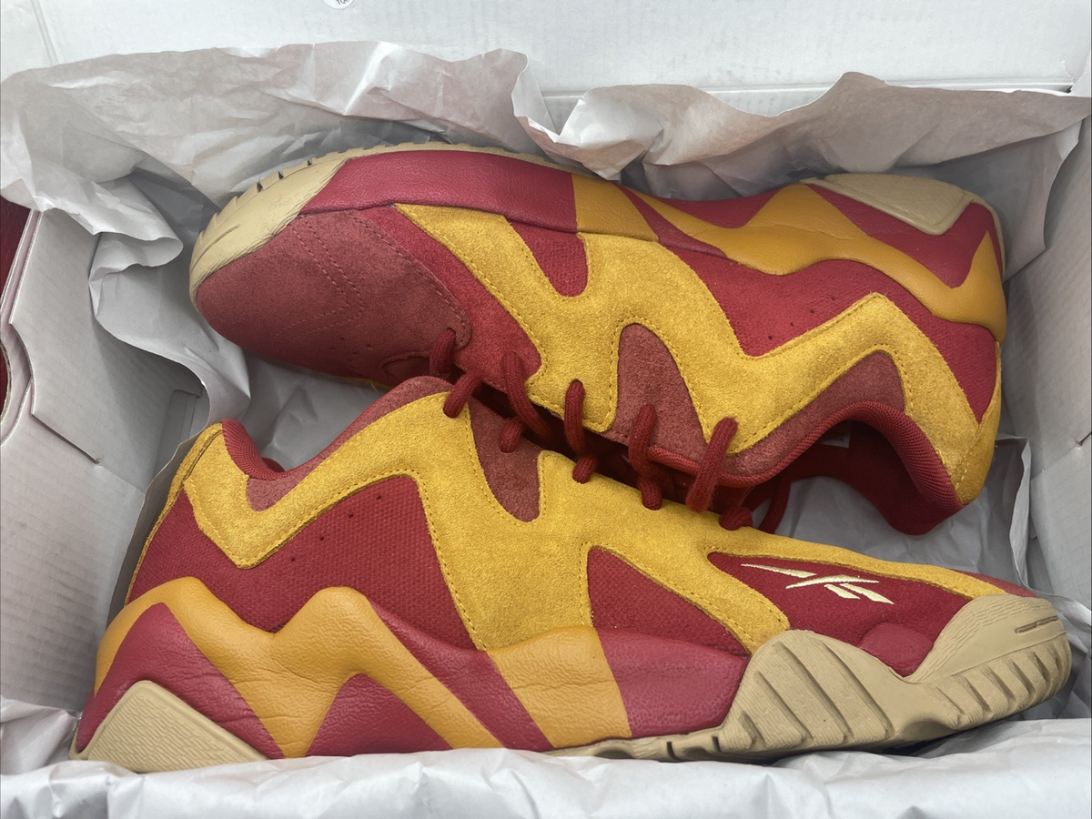 Reebok Kamikaze II Low Looney Tunes Wile E. Coyote Mens 12 Red In