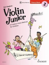 Violin Junior: Theory Book 2 Vol. 2 by Ros Stephen English Paperback Book