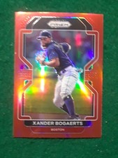 2022 Panini Prizm Tier II Red Prizm Xander Bogaerts #213