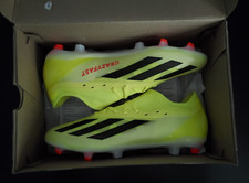 Adidas X Crazyfast Pro FG Yellow Black Men's Soccer Cleats IG0601 Size 9.5