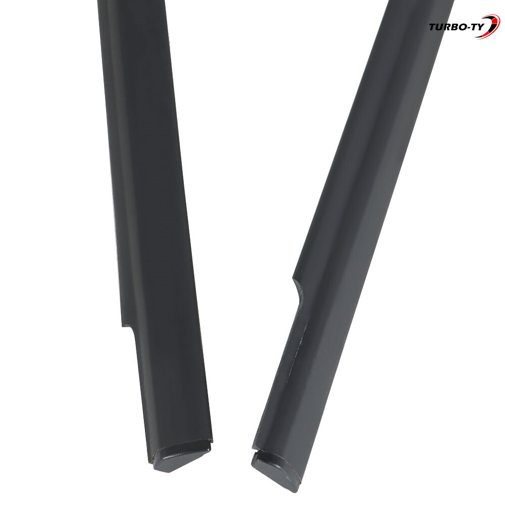 Fit For 07-14 Toyota FJ Cruiser Door Belt Molding Weatherstrip Front & Rear SET