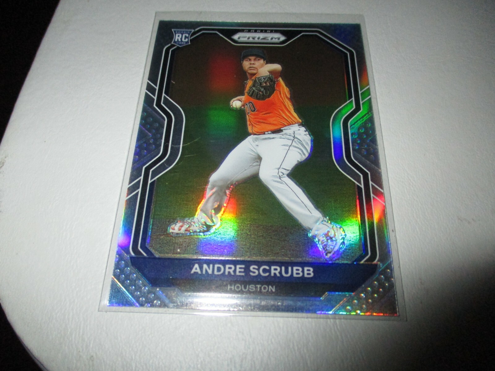 Andre Scrubb 2021 Panini Prizm Silver RC