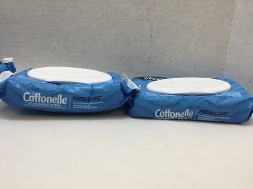 Cottonelle Flushable Wet Wipes 420 Count, ~ DISHEVELED PACKS ~ LONG DATES - Picture 2 of 3