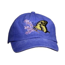 Swallowtail Butterfly Embroidered Adult Cap Hat | Womens | Mens | Unisex | Teen