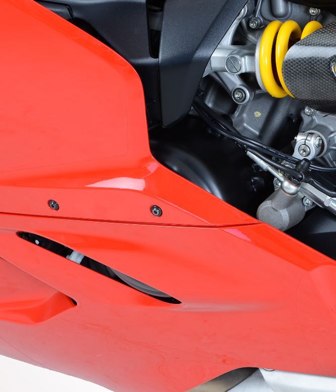 Couvre carter R&G alternateur noir gauche pour moto Ducati 899 Panigale