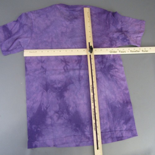 T-shirt The Mountain Bear Face ragazzo taglia L viola tie-dye grande bambini ragazzi ragazze - Foto 6 di 8