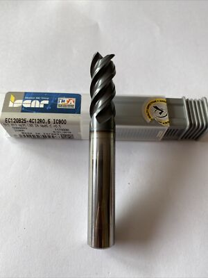 1xVHM Fräser Iscar EC20B25-4c12R0,5 IC900 D12 D12 ap25 L83 Z4 Ha45 C r0,5