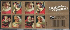 Mint US Sparkling Holidays Booklet Pane of 20 Forever Stamps Scott 5335b MNH 