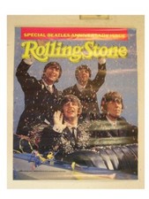 The Beatles Poster Rolling Stone Cover Old Image