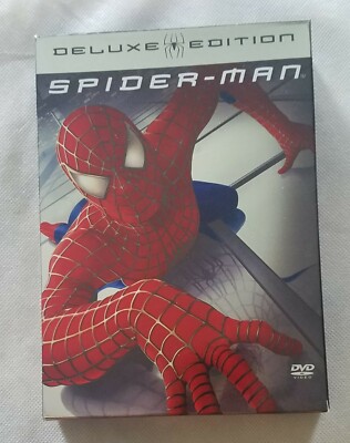 SPIDER-MAN DELUXE EDITION 3-DISC SET, MARVEL DVD -ROM NEW