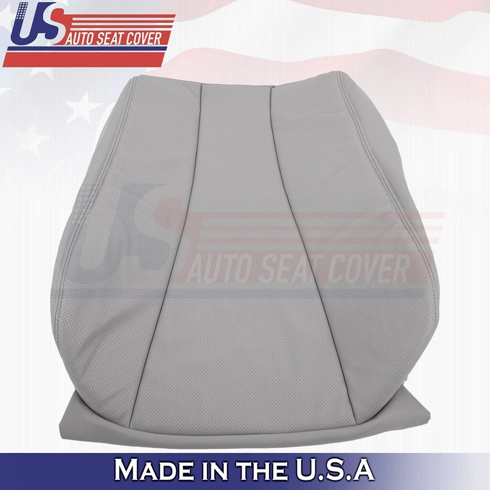 2000 至 2006 年适用于梅赛德斯奔驰 S430 发球杆顶部皮革座椅套灰色 — 第 3/4 张图片