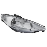 Scheinwerfer Rechts FüR Peugeot 206 CC 2D 1.6 16V 2.0 S16 2A/C 1.4I 1.1I 2E/K
