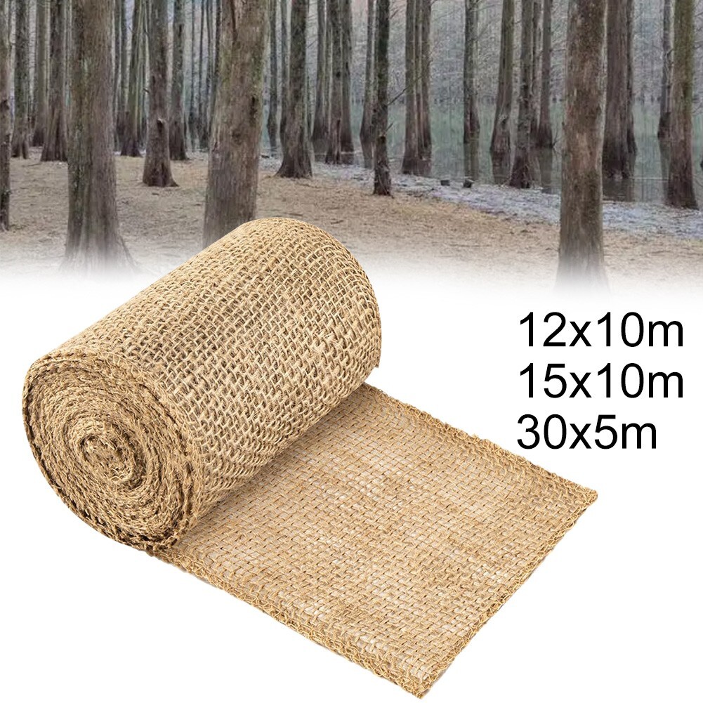 Sustainable Jute Tree Wrap Roll Perfect for Gardening Needs This Winter
