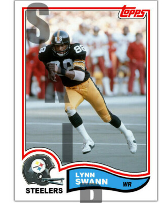 1982 STCC #397 Topps Lynn Swann HOF Hall of Fame Pittsburgh