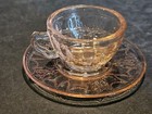 Set of 3 Mosser Jennifer Miniatures Pink Cup & Saucer Sets + 1 Ice Cream Glass — photo 8