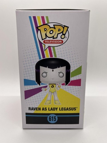 Funko POP Teen Titans Go Raven as Lady Legasus 615 Toys R Us Exclusive - Picture 7 of 11