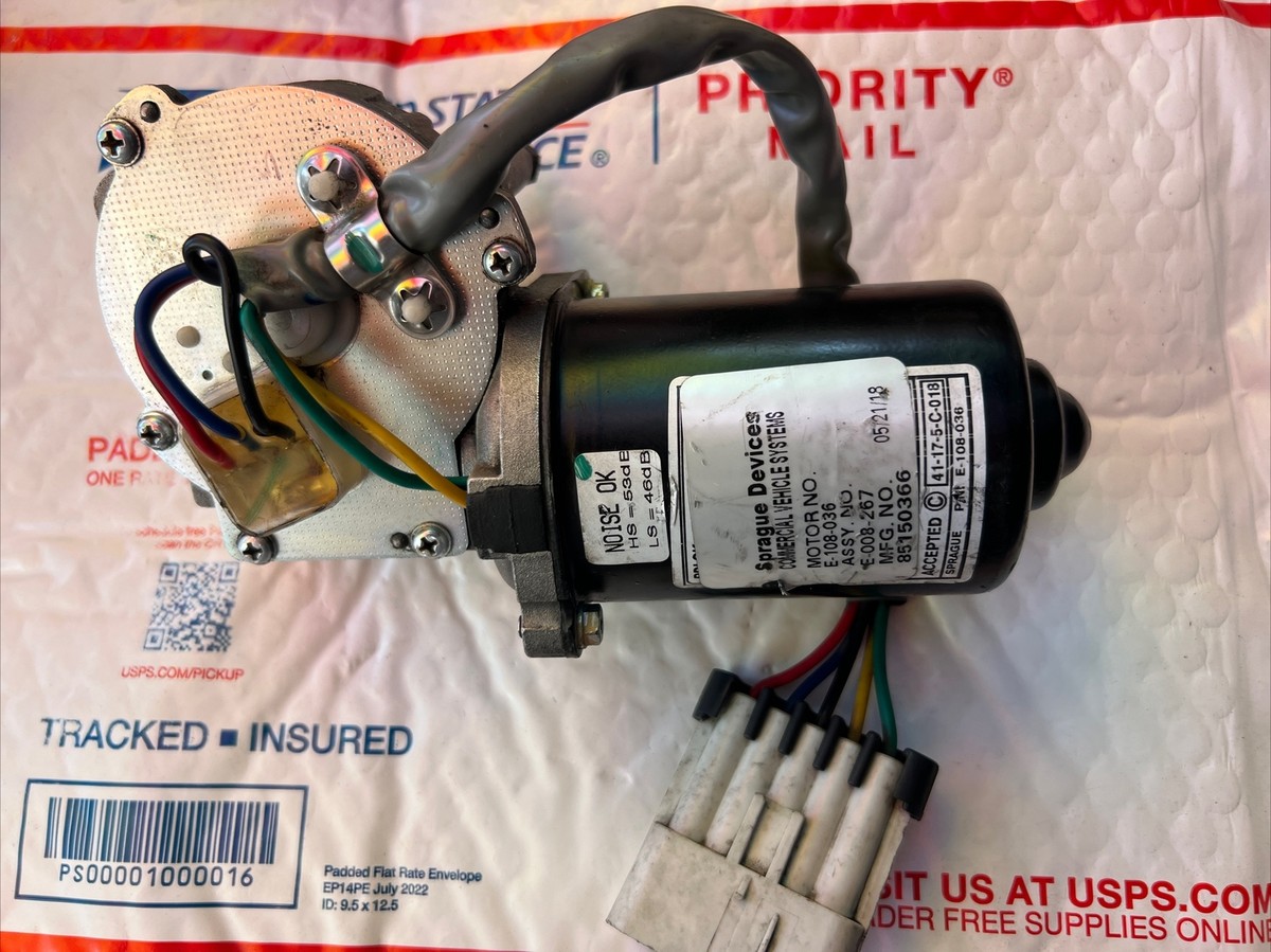 SOVINA Genuine Volvo 24634544 VN VNL Windshield Wiper Motor