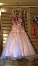 Vintage Alyce Designs Formal Gown Sz 2 Pageant Cocktail New Years Party Dress