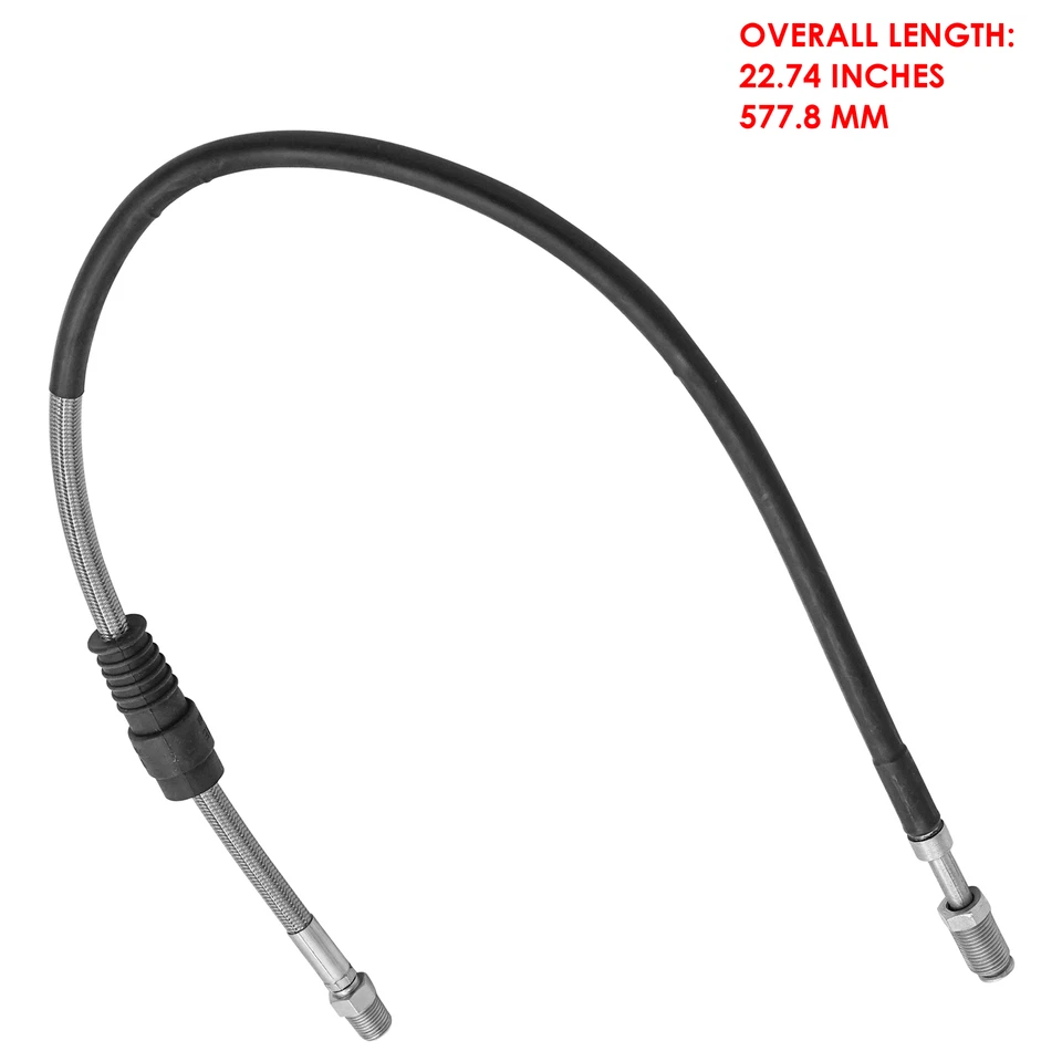 Línea de manguera de freno delantero para Polaris Trail Boss 250 88-99/250R 1988/350L 90-1993 Foto 4 de 4