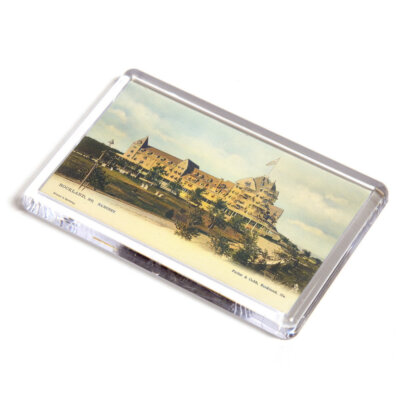 KÜHLSCHRANKMAGNET - Vintage Maine USA - Rockland. Samoset (b)