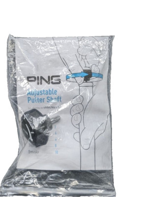 PING GOLF - SCHWARZ / SILBER SCHRAUBENSCHLÜSSEL FÜR PUTTER - VERSTELLBARES DREHMOMENT WERKZEUG - NEU